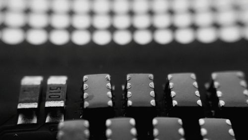 Close-up of computer keyboard