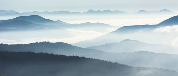 Hokkaido's morning sea of clouds