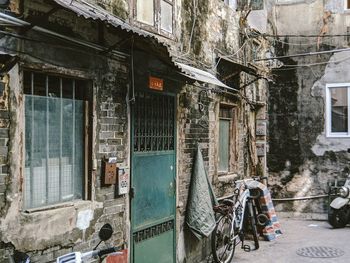 Street amidst buildings in city