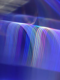 Close-up of light painting