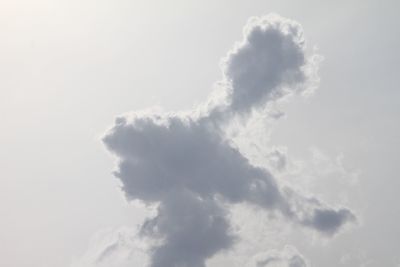 Low angle view of clouds in sky