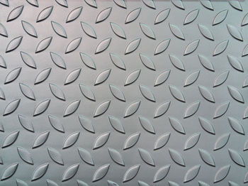 Full frame shot of diamond plate