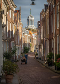 Street amidst buildings in city