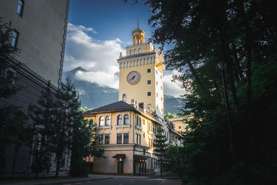 Town hall in rosa khutor.