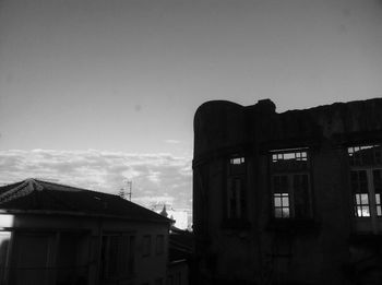 Low angle view of building against sky