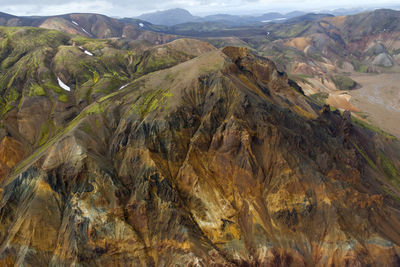 Scenic view of mountains