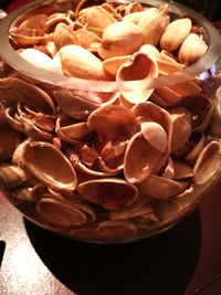 Close-up of bread in container