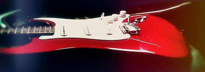 Close-up of guitar