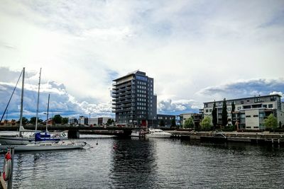 River with buildings in background