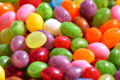 Full frame shot of multi colored candies