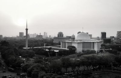 Buildings in city