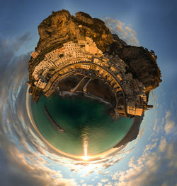 View of cityscape against sky