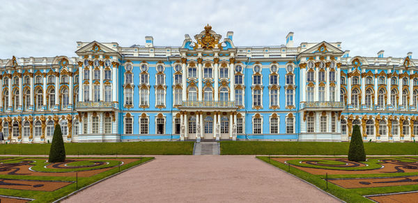 Facade of historical building