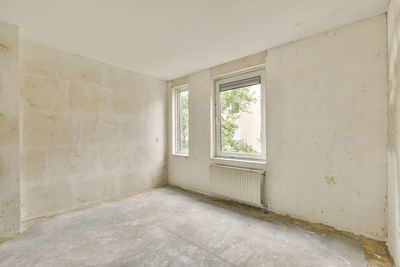 Interior of abandoned room