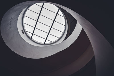 Low angle view of skylight