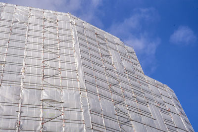 Low angle view of building against sky