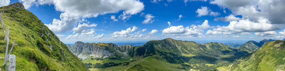 Panoramic view from mount fürstein