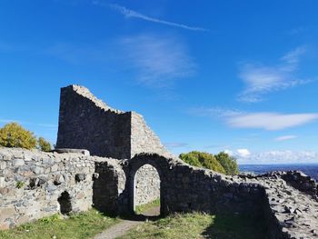 Old ruins against sky