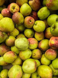 Full frame shot of fruits