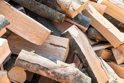 Stack of logs