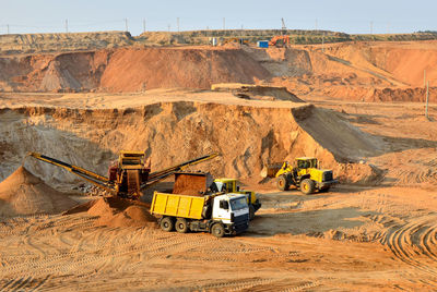 View of construction site