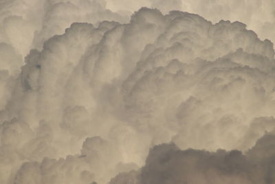 Low angle view of clouds in sky