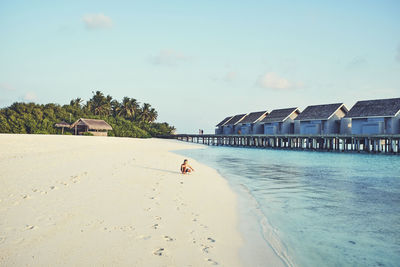 Sandy beach, maldives