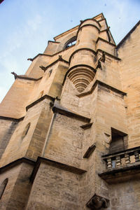 Low angle view of building against sky