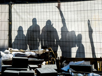 Group of people in restaurant