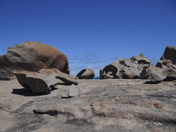 The remarkable rocks on kangaroo island on a beautiful australian spring day