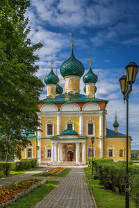 Transfiguration cathedral in uglich kremlin, russia