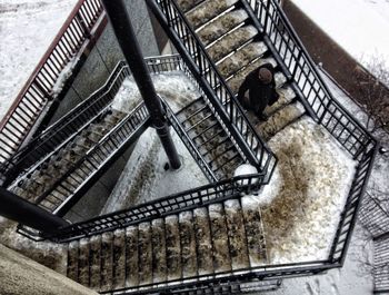 Low angle view of stairs