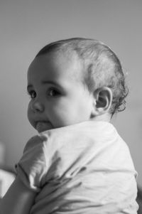 Close-up of cute boy