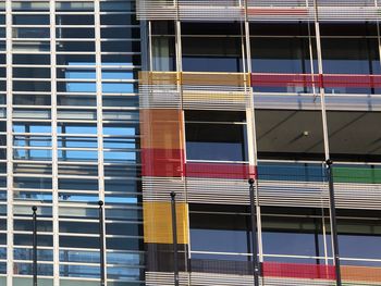 Full frame shot of modern building