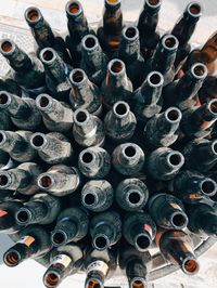 Full frame shot of pipes