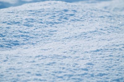 Full frame shot of snow