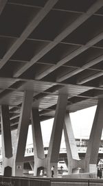 Low angle view of bridge