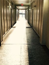 Entrance of corridor
