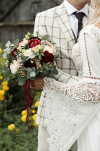 Close-up of flower bouquet