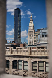 View of buildings in city