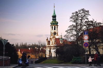 Buildings in city