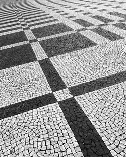 Full frame shot of cobblestone