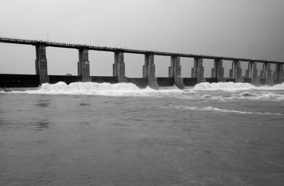 Bridge over sea