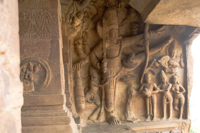 Statue of buddha in temple