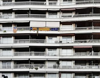 Full frame shot of residential building