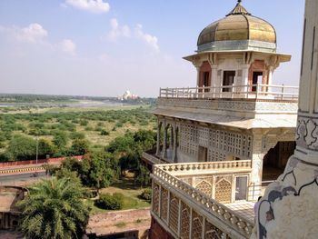 View of historical building against sky