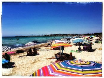 Scenic view of beach