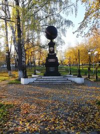 Trees in park