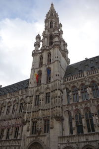 Low angle view of historical building against sky