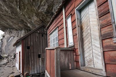 Exterior of old building